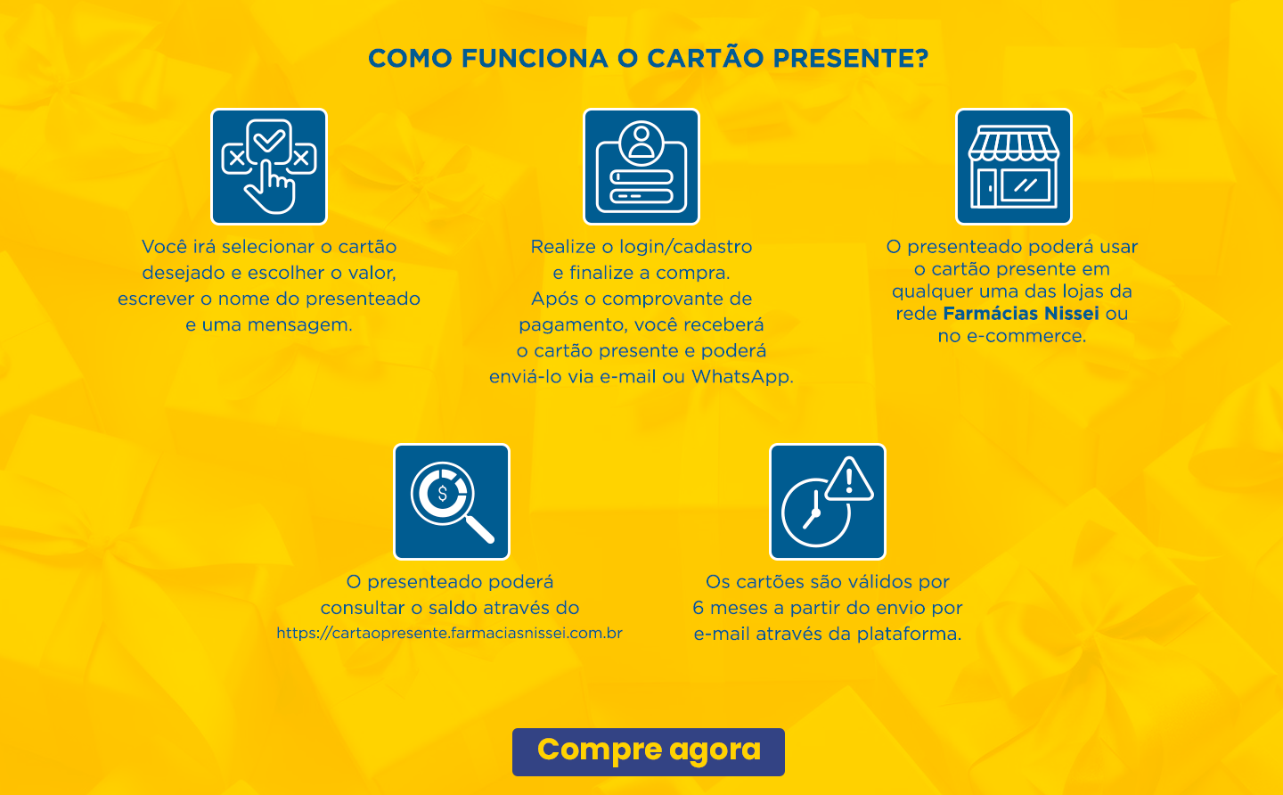 Cartão Presente Nissei