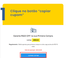 Copiar cupom Nissei