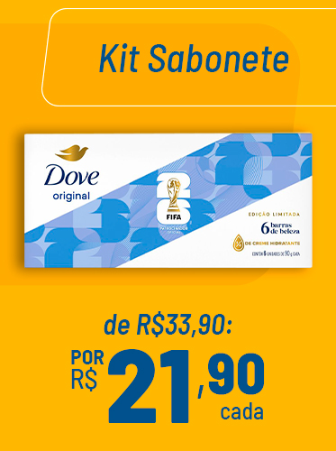 Kit Sabonete Dove