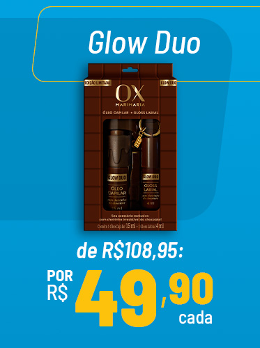 Óleo Capilar + Gloss Labial