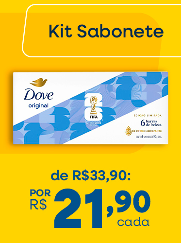 Kit Sabonete Dove