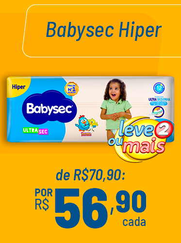 Fraldas Babysec