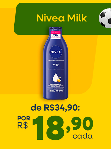 Loção Nivea Milk