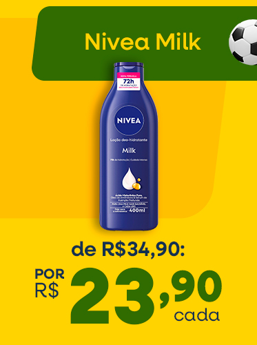 Loção Nivea Milk