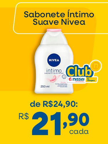 Sabonete Líquido Íntimo Nivea Suave