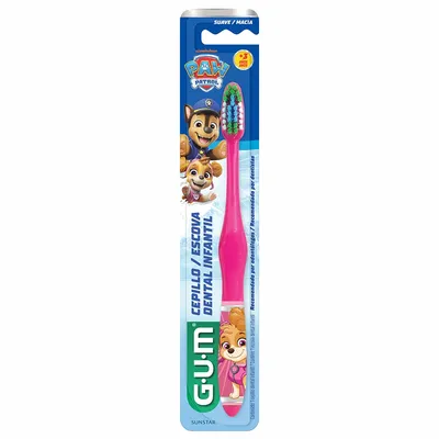 Escova Dental Infantil GUM Macia Paw Patrol