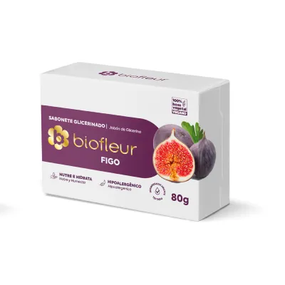 Sabonete Biofleur Glicerinado Figo 80Gr