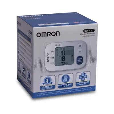 Monitor Pressão Pulso Omron HEM 6181