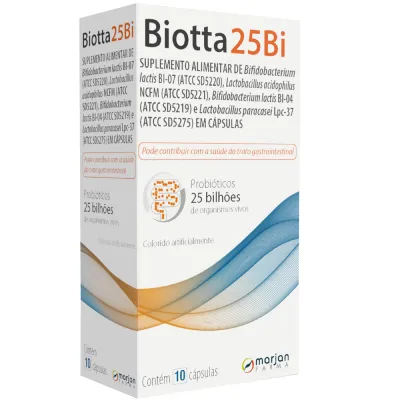 Suplemento Alimentar Biotta 25Bi 10 Cápsulas