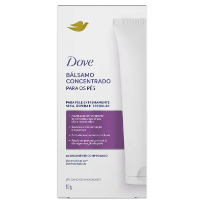 Bálsamo Deo Dove Hidratante Concentrado Para Os Pés 90g
