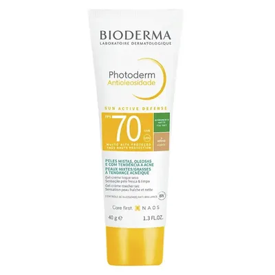 Protetor Solar Facial Bioderma Photoderm Com Cor 3.0 FPS70 40g