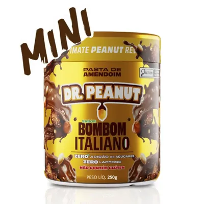 Pasta de Amendoim Dr Peanut Bombom Italiano 250 G