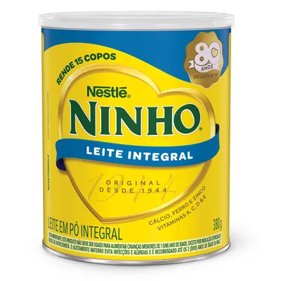 Leite Em Pó Ninho Integral Lata 380G preço