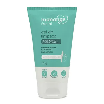 Gel de Limpeza Monange Antioleosidade 120g