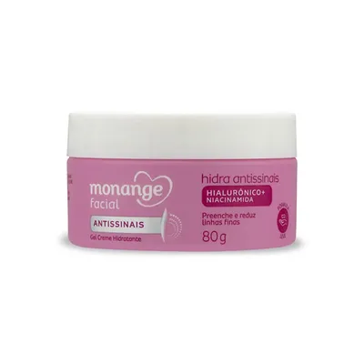 Hidratante Facial Monange Antissinais 80g