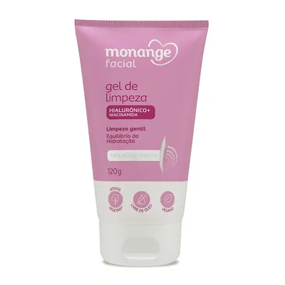 Gel de Limpeza Monange Anti Ressecamento 120g