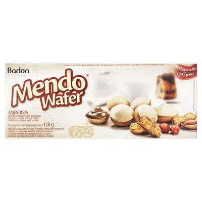 Mendo Wafer Barion Ameindoim Caixa 120g C/12
