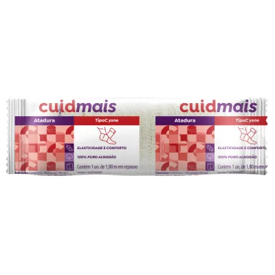 Atadura Crepom Cuidmais 15cmx1,80m