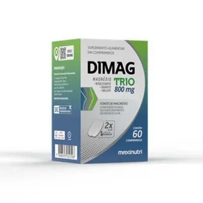 Dimag Trio 800mg Com 60 Comprimidos