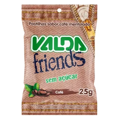 Pastilhas Valda Friends Café Sache 25g
