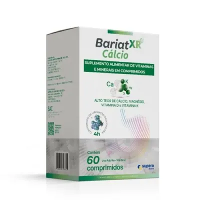 Suplemento Alimentar Bariat Xr Calcio 60 Comprimidos preço