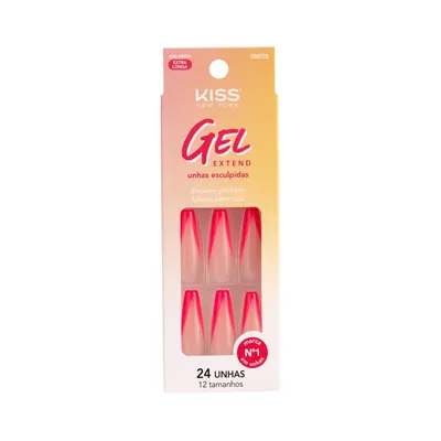 Unhas Kiss Ny Gel Extend Fabulous preço