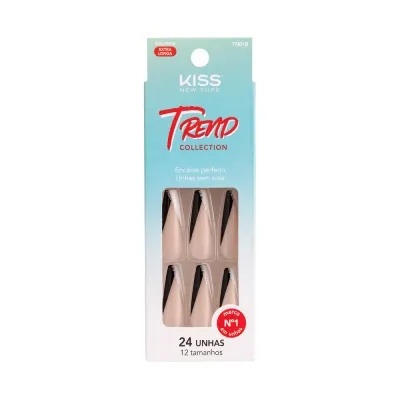 Unhas Kiss Ny Trend Collection De Vil preço