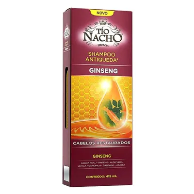 Shampoo Tio Nacho Ginseng 415ml