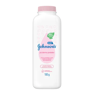 Talco Pó Dermo Johnson Baby 100gr