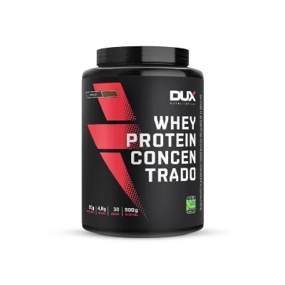 Whey Protein Dux Nutricion Concentrado Chocolate Pote 900G preço