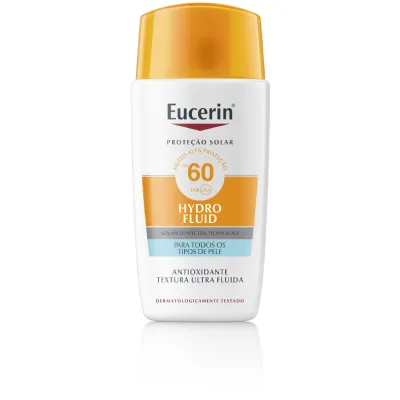 Protetor Solar Facial Eucerin Hydro Fluid Fps60 50ml