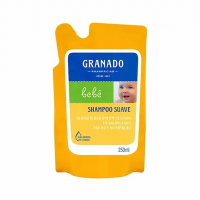 Shampoo Granado Bebê Suave Refil 250ml