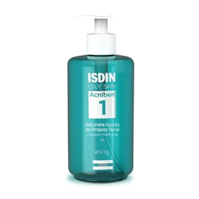 Sabonete Líquido Facial Isdin Acniben Oily Skin 416g