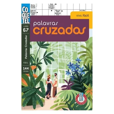 Livro Coquetel Palavras Cruzadas Nível Fácil 67