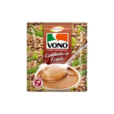 Sopa Individual Vono Cremosa Caldinho de Feijão Sachê 18 Gramas