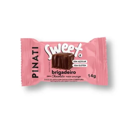 Doce Pinati Sweet Mini Brigadeiro Sem Açúcar 14gr