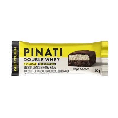 Barra Pinati Double Whey Frapê De Coco 50g