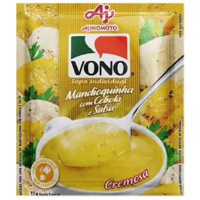 Sopa Individual Vono Cremosa Mandioquinha Com Cebola e Salsa 17g