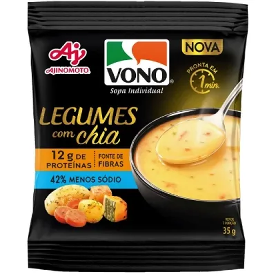 Sopa Individual Vono Legumes Com Chia 35g