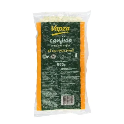 Canjica Cozida No Vapor Vapza 500g