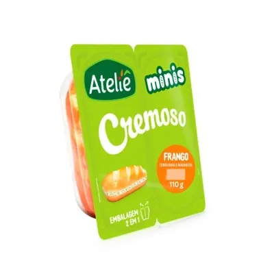 Mini Sanduíche Ateliê Frango Cremoso 110g