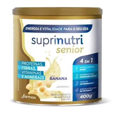 Suprinutri Senior Banana 400 Gramas preço