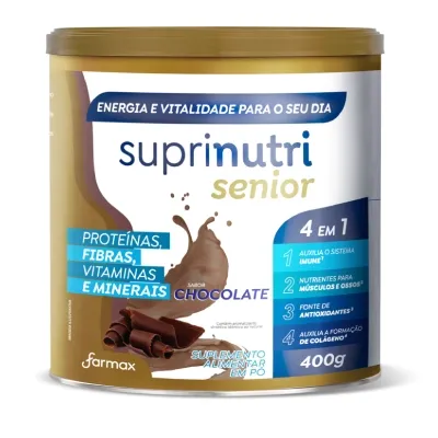 Suprinutri Senior Chocolate 400 Gramas preço