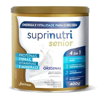 Suprinutri Senior Sem Sabor 400 Gramas preço
