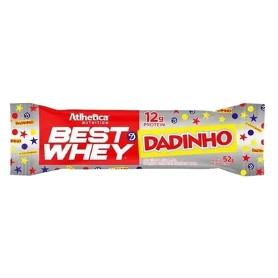 Barra de Proteína Best Whey Dadinho Com 12 Gramas de Proteina 52 Gramas