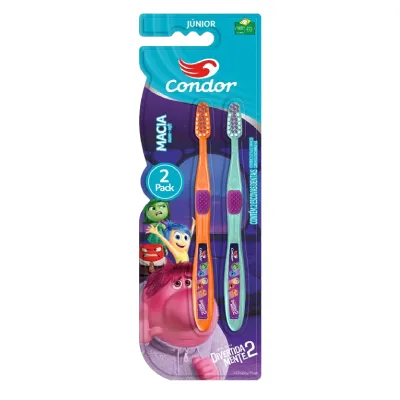Escova Dental Condor Divertidamente Leve 2 Pague 1