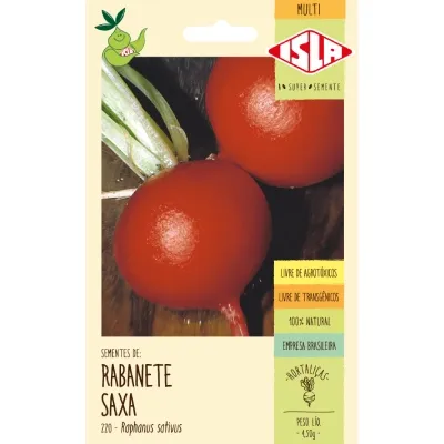 Semente Isla Multi Rabanete Saxa preço