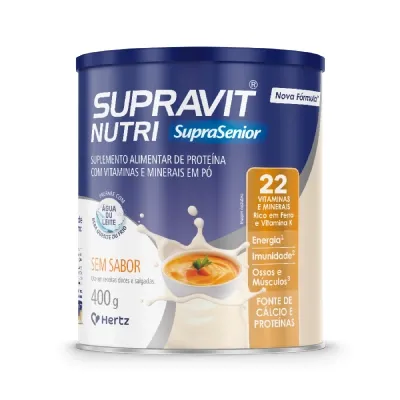 Suplemento Alimentar Supravit Nutri Suprasenior Sem Sabor 400 Gramas preço