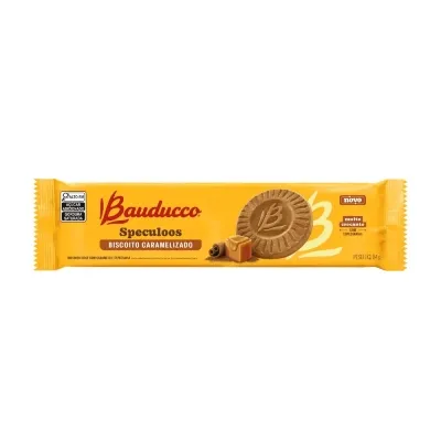 Biscoito Doce Caramelizado com Especiarias Bauducco Speculoos Pacote 84g