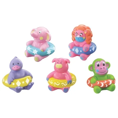 Brinquedo 2 Bichinhos Na Boia Sortidos Lider Brinquedos